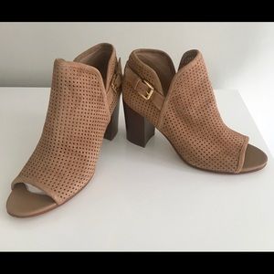 Sam Edelman Easton Perforated Open Toe Bootie